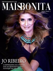 Jo Ribeiro surge linda e poderosa na capa da Revista Mais Bonita