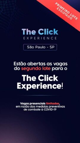 "The Click Experience"-Prepare-se para conhecer um novo inglês!