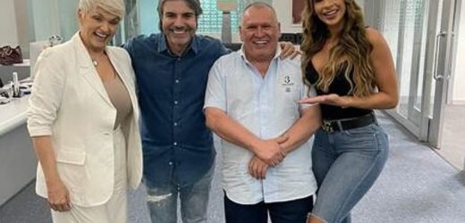 Sidney Oliveira almoça com Andréa Nóbrega, João Kleber e Clara Brasil