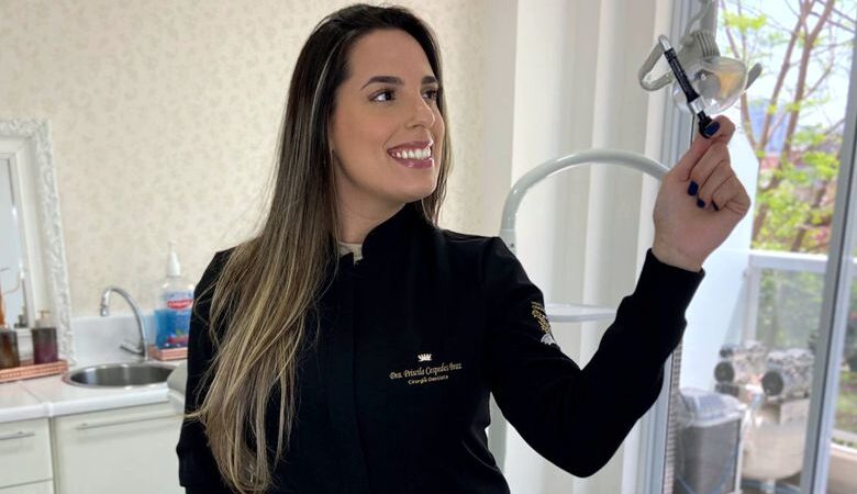 Dra Priscila Braz é conhecida como a mais nova dentista dos famosos