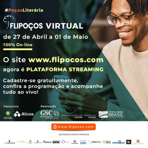 Festival Flipoços Virtual tem início nesta quarta (27)