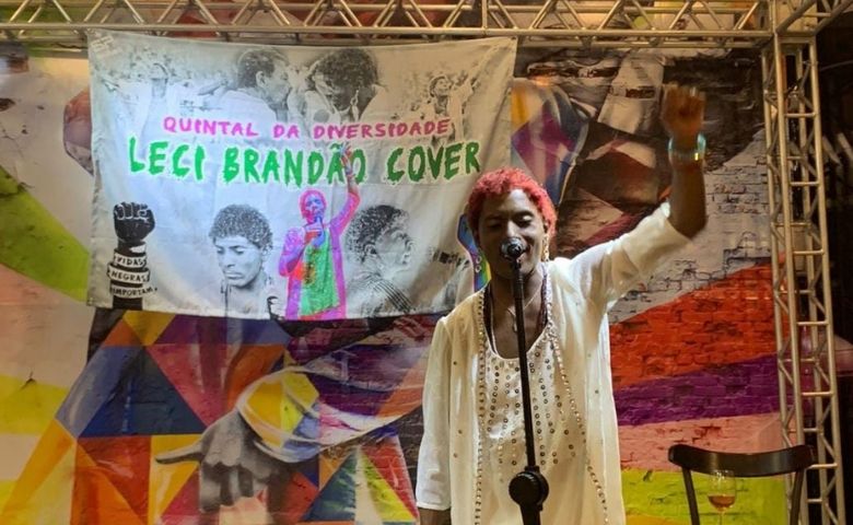 Leci Brandão Cover realiza show “Quintal da Diversidade” no Boteco D