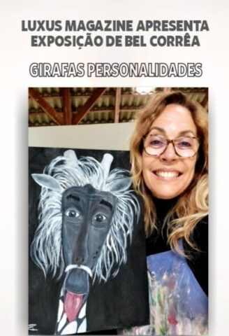 Exposição "Girafas Personalidades" de Bel Corrêa