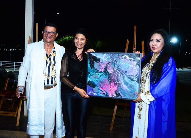 Pinturas da Sultana Princesa Maria Amor são avaliadas em 10 mil dólares