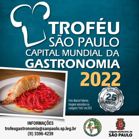 25º Troféu São Paulo Capital Mundial da Gastronomia