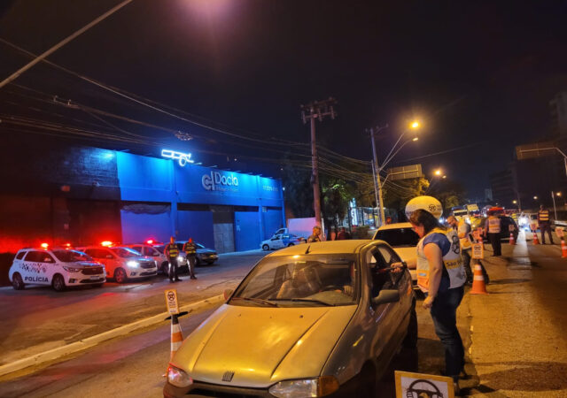 Detran-SP autua 11 em blitz da Operação Direção Segura Integrada