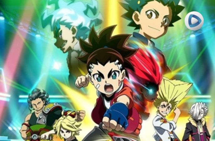 Estreia do anime Beyblade na Rede Brasil de Televisão