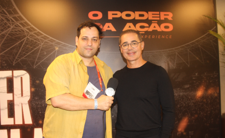 Renato Abate entrevista Paulo Vieira no Allianz Parque