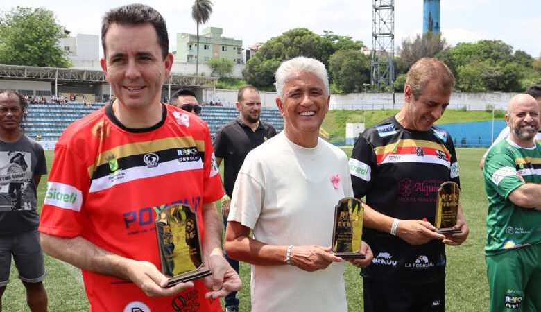 Riso da Bola faz jogo solidário no Estádio Brunão em Santo André