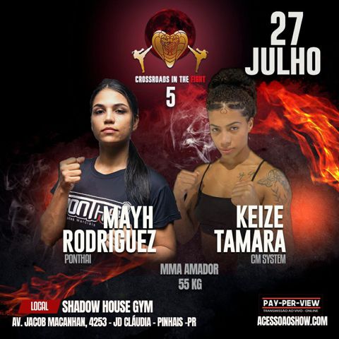 Keize Tamara tem desafio MMA neste final de semana