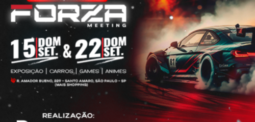 Forza Meeting evento no Mais Shooping.