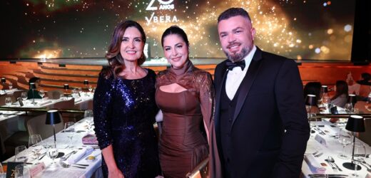 Fátima Bernardes marca presença em luxuosa festa de 20 anos da Ybera no Rio de Janeiro