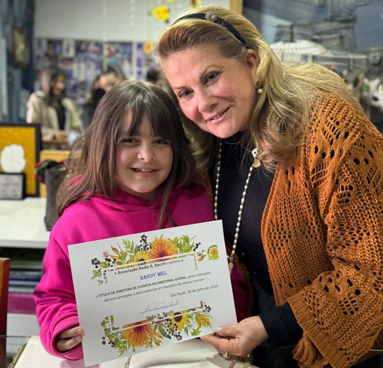 Sandy Mel é nomeada diretora de eventos da ONG Florescer