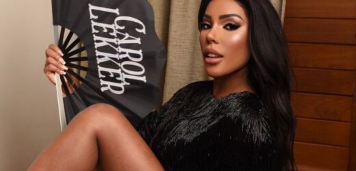 Carol Lekker celebra volta ao carnaval como musa do Bloco da Lisa