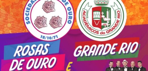 Grande Rio e Rosas de Ouro no encerramento do Abre Alas 2026