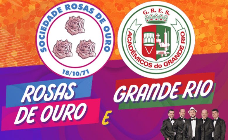 Grande Rio e Rosas de Ouro no encerramento do Abre Alas 2026