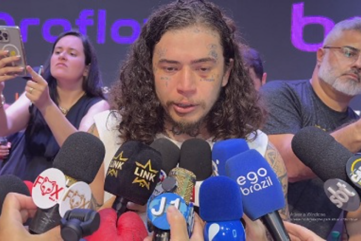 Winderson Nunes responde perguntas do nosso repórter Renato Abate