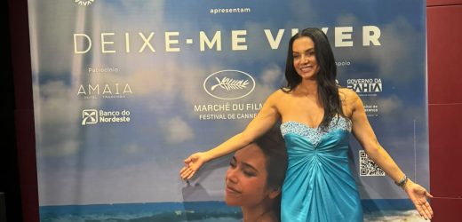 Monica Carvalho e Fernanda Arraes  celebram exibição de Deixe-me Viver em Cannes