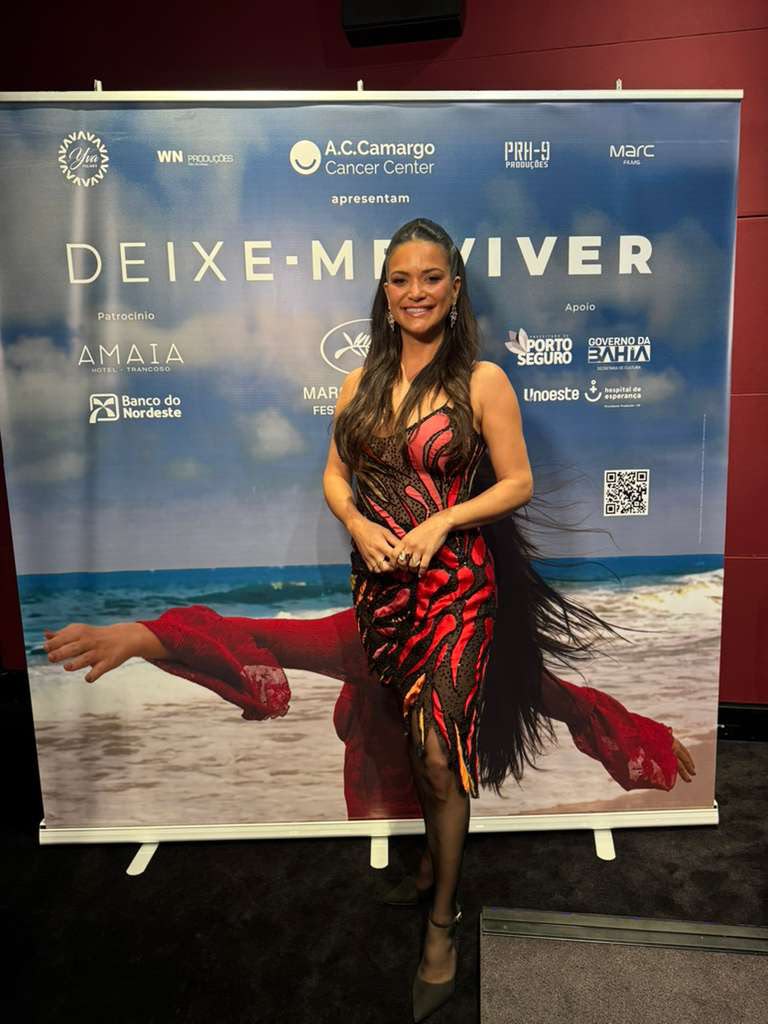 Monica Carvalho e Fernanda Arraes celebram exibição de Deixe-me Viver em Cannes